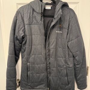 Columbia Women's Charcoal Puffer Jacket